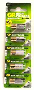 GP 23A 12V ALKALİN PİL (1 kart 5 Adet)