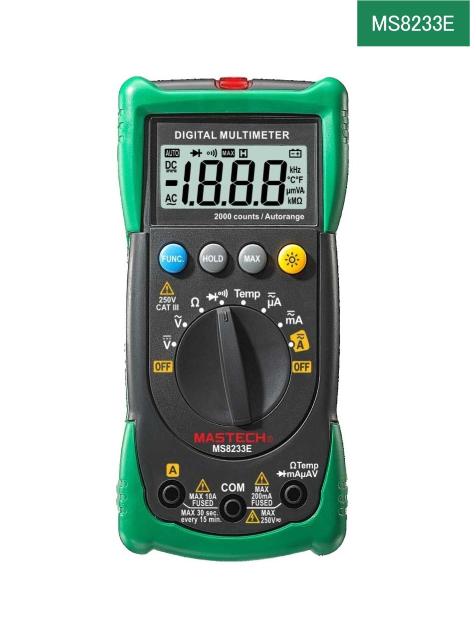 MASTECH MS 8233D Dijital Multimetre