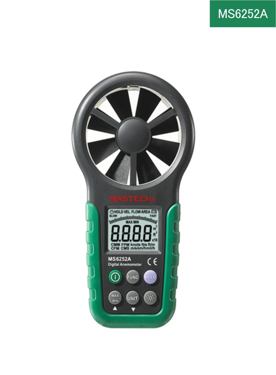 MASTECH MS6252A Anemometre (Rüzgar Hava Hızı Ölçme)