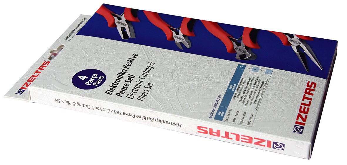 İZELTAŞ Elektronikci Yankeski Ve Pense Seti