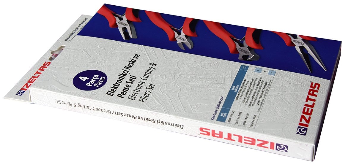 İZELTAŞ Elektronikci Yankeski Ve Pense Seti