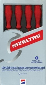 İZELTAŞ Süngüsü İzoleli Lokma Tornavida Takımı