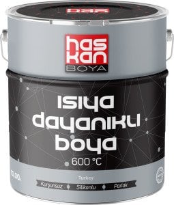 Isıya Dayanıklı Boya 600 Derece Siyaj 10 lt