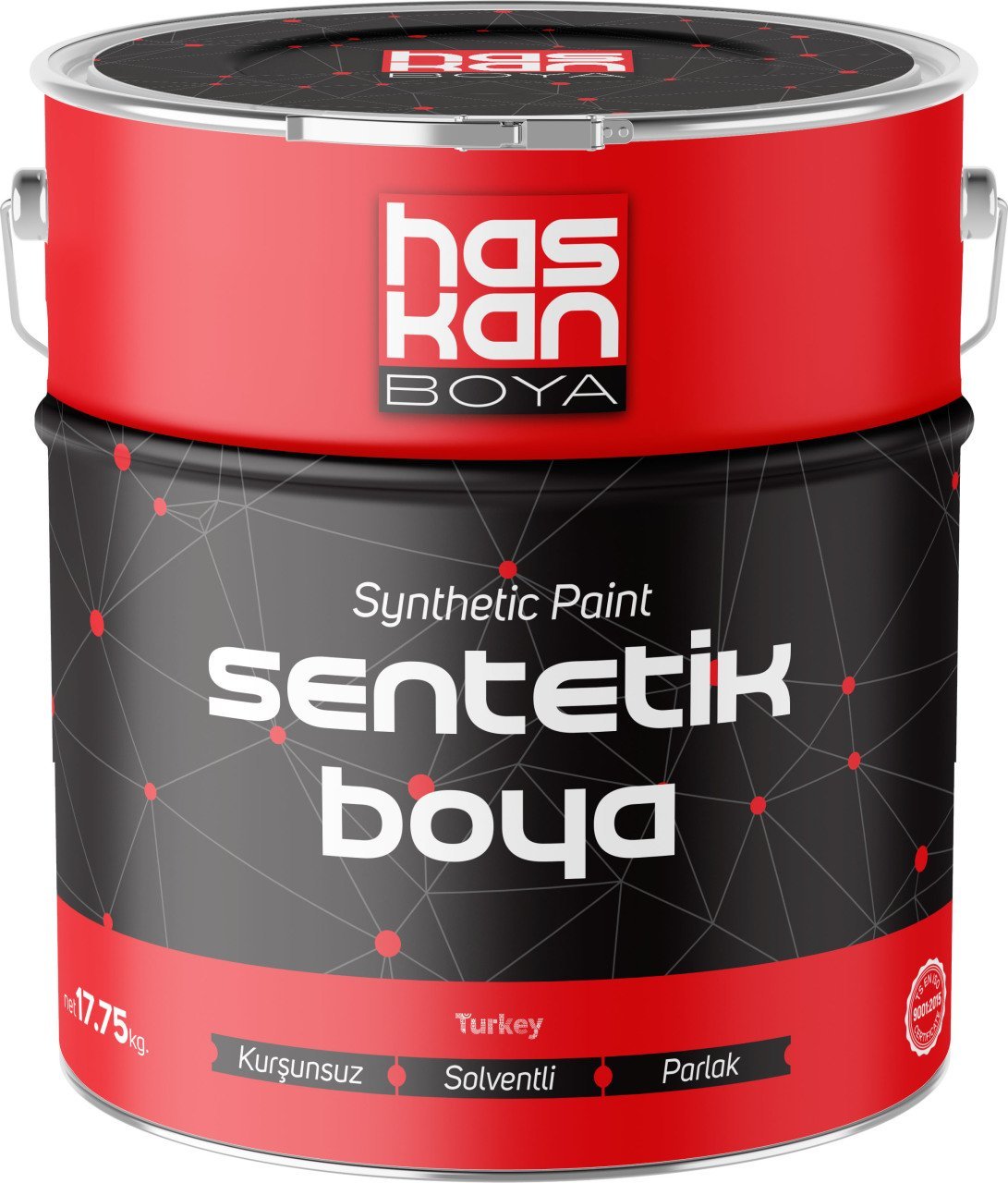 HASKAN Sentetik Boya 1 KG 0,6 LT
