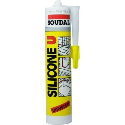 SOUDAL Üniversal silikon 280 GR Şeffaf