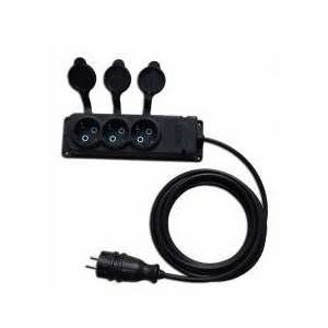 3*1,5 TTR Kablolu 3 lü Grup Uzatma Kablosu (5mt 10mt 15mt 20mt)