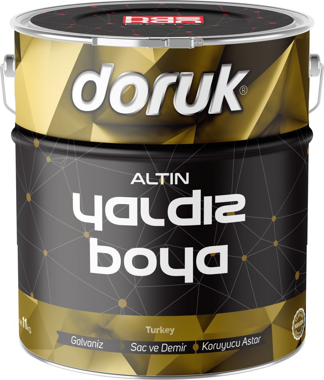 HASKAN Alüminyum Yaldız Boya