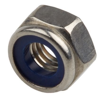 Metrik Fiberli Somun DIN 985 Galvanizli